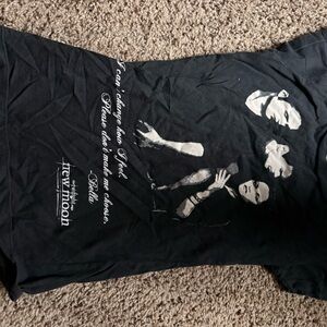 Stylish Black Graphic Tee